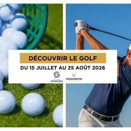 Découvrez le golf