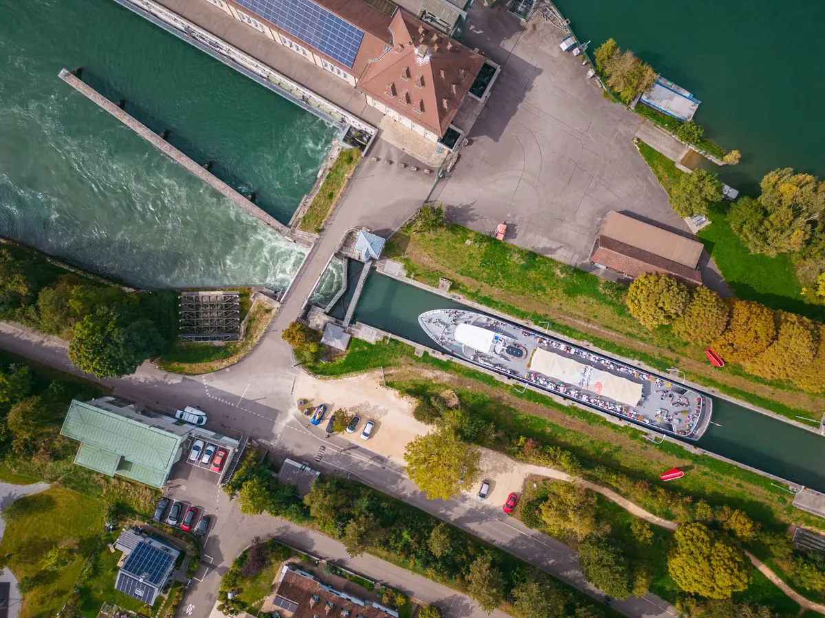 Croisière de Bâle à Rheinfelden en passant par les écluses