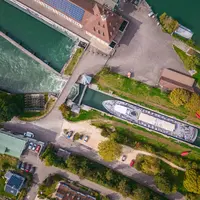 Croisière de Bâle à Rheinfelden en passant par les écluses DR