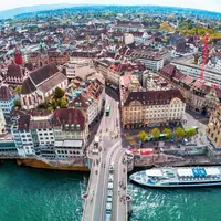 Découvrir Bâle depuis le Rhin DR