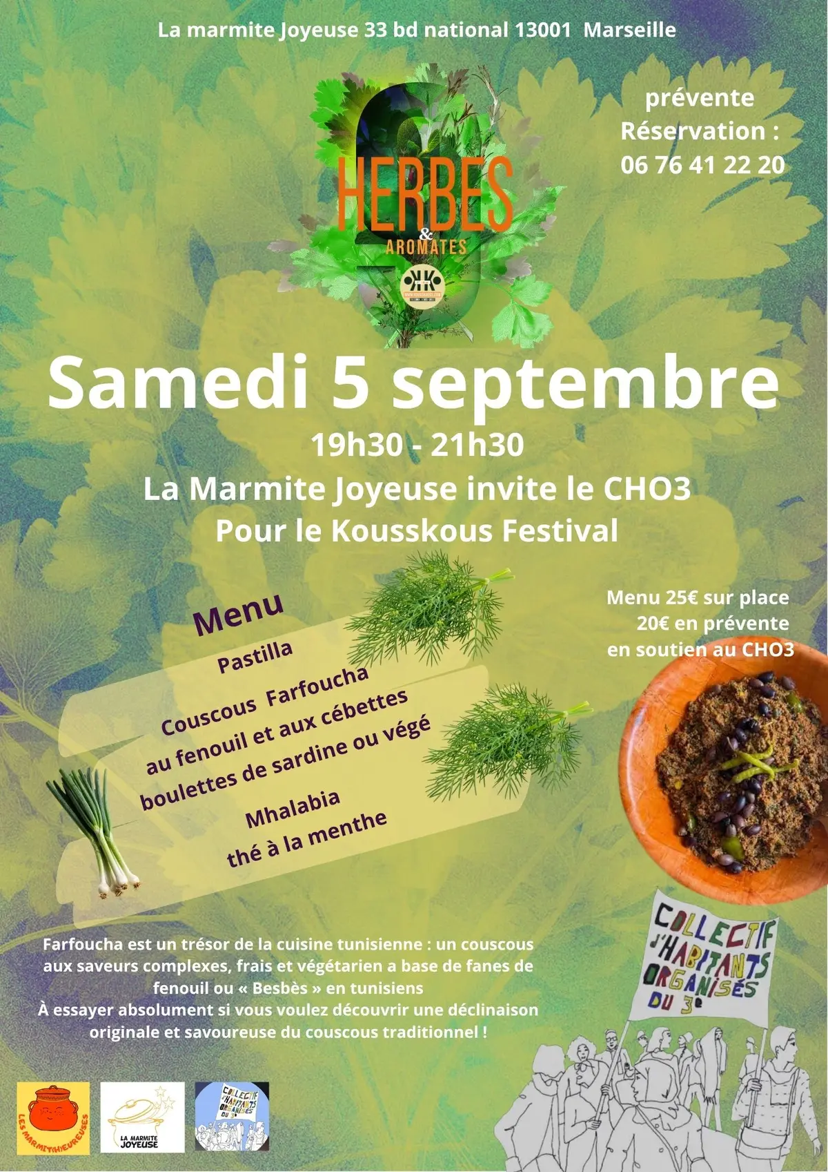 Découvrir le couscous Farfoucha
