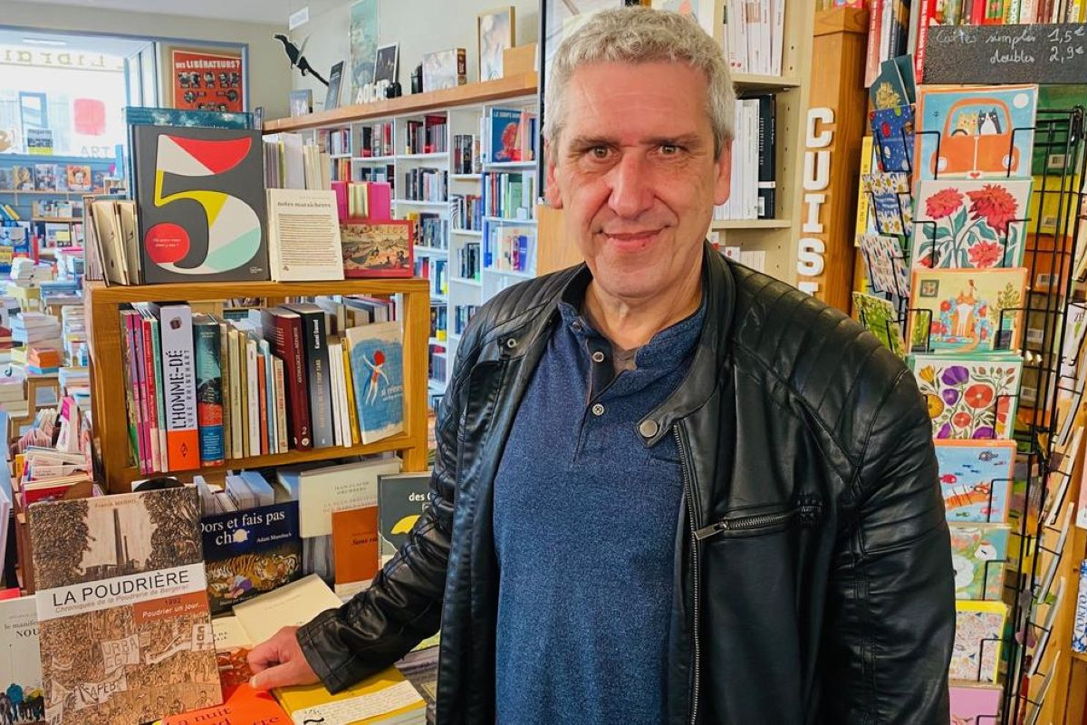 Dédicace avec Franck Marro