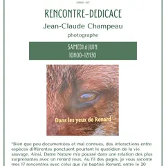 Dédicace avec Jean-Claude Champeau