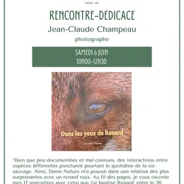 Dédicace avec Jean-Claude Champeau