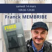 Dédicace avec l'auteur de Polar Franck Membribe