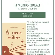 Dédicace avec Mélanie Joubert