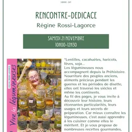 Dédicace avec Régine Rossi-Lagorce