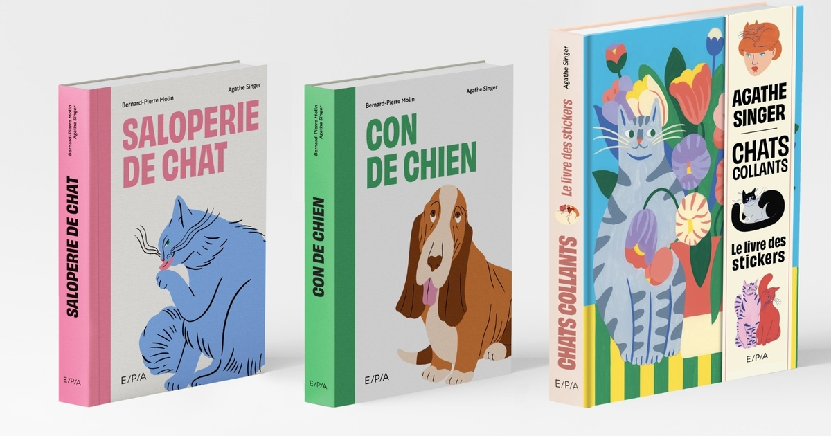 Dédicace "Con de chien" et "Chats collants" d'Agathe Singer