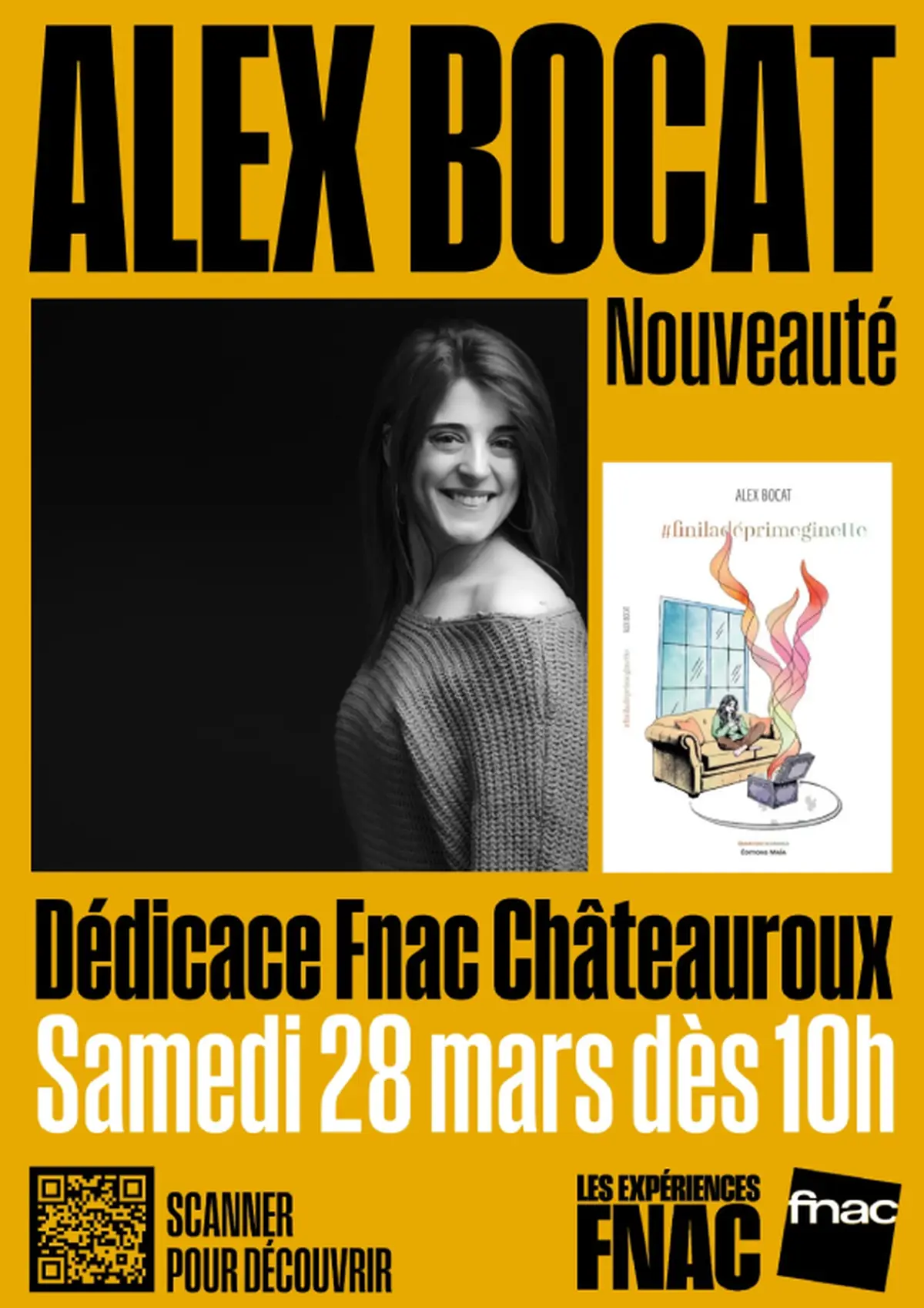 Dédicace d'Alex Bocat