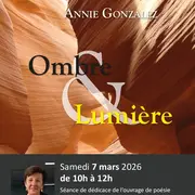 Dédicace de l'ouvrage de poésie Ombre & Lumière