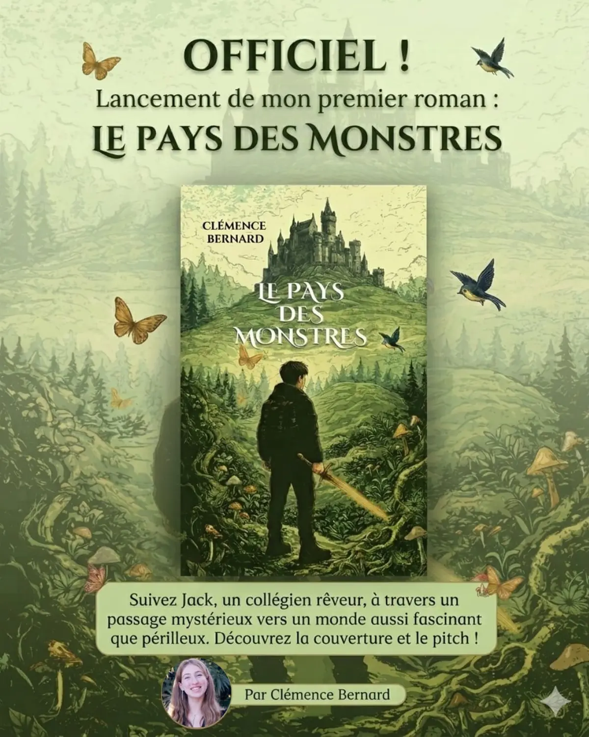 Dédicace du livre Le pays des monstres