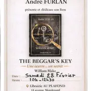 Dédicace du livre Une oeuvre, un secret sur William Blake