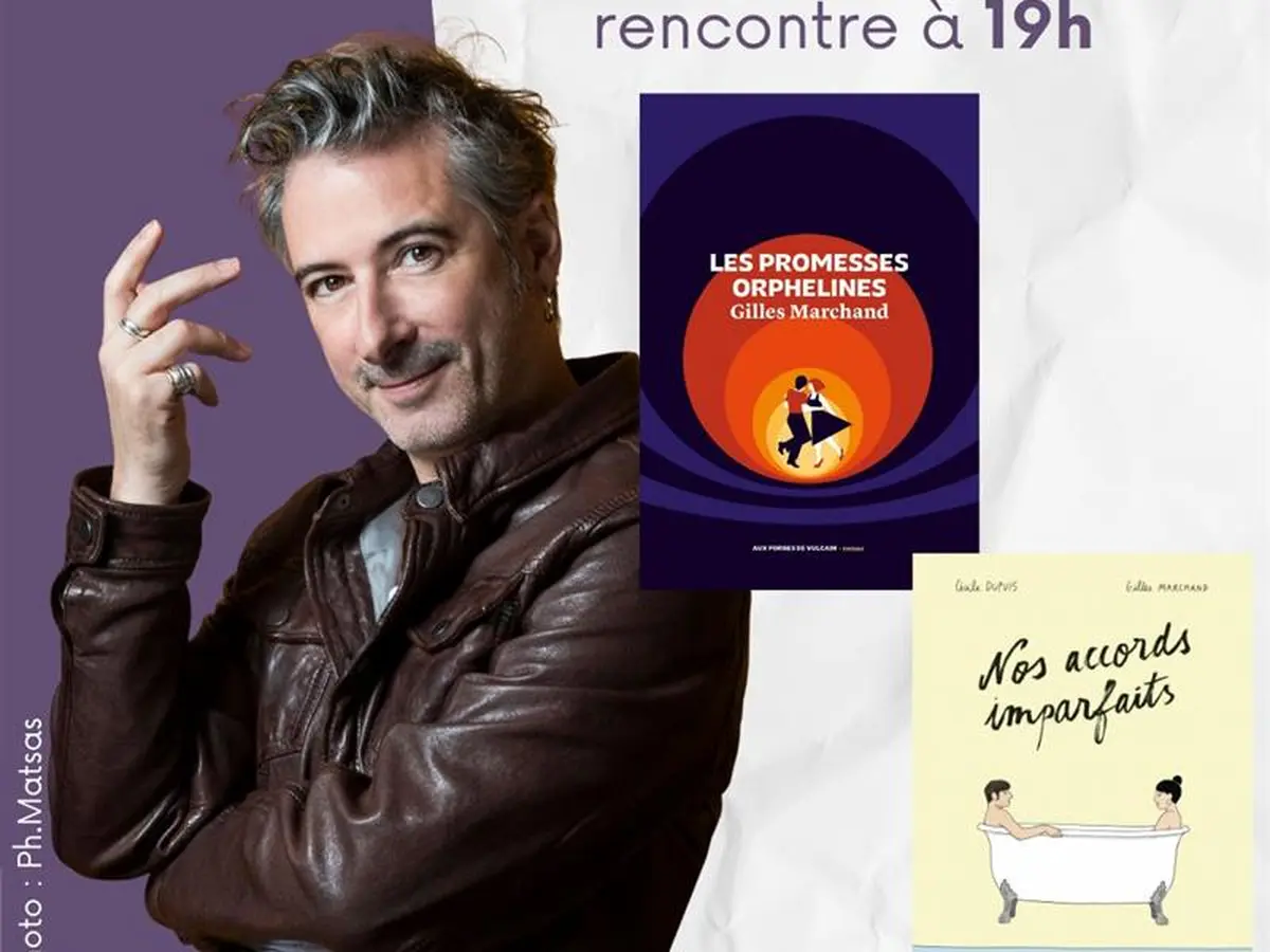 Dédicace et rencontre avec Gilles Marchand