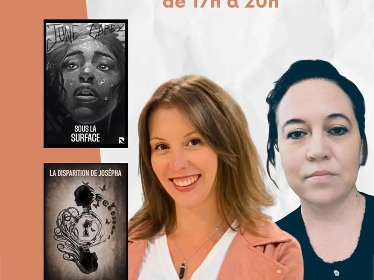 Dédicace June Carey et Nadège Baudouin