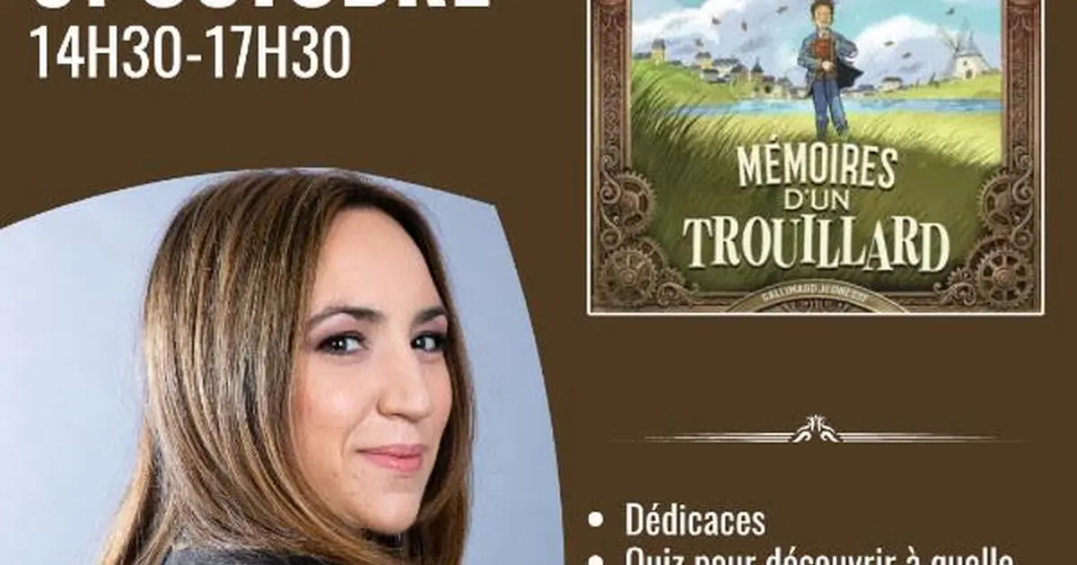 Dédicace Laetitia Lajoinie