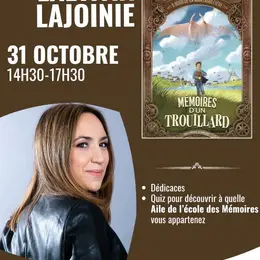 Dédicace Laetitia Lajoinie