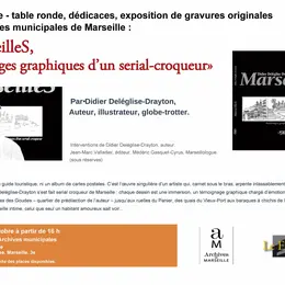 Dédicace MarseilleS, batifolages graphiques d'un serial croqueur
