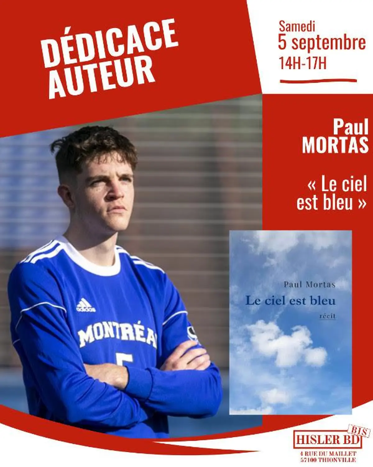 Dédicace Paul Mortas