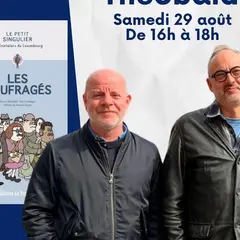 Dédicace  Yan Lindingre et Pierre Théobald