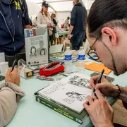 Dédicaces de la BD « John Steele, le para de Sainte-Mère-Église »