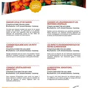 Défi Alimentation à Courtenay : 1er atelier sur 7