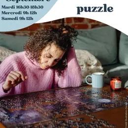Défi puzzle à la bibliothèque