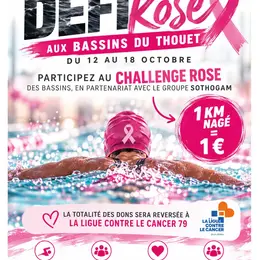 Défi rose aux Bassins du Thouet