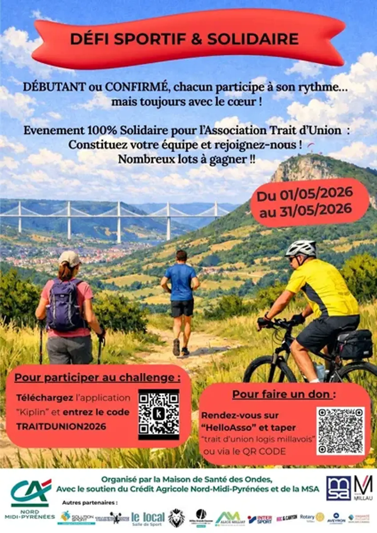 Défi sportif et solidaire