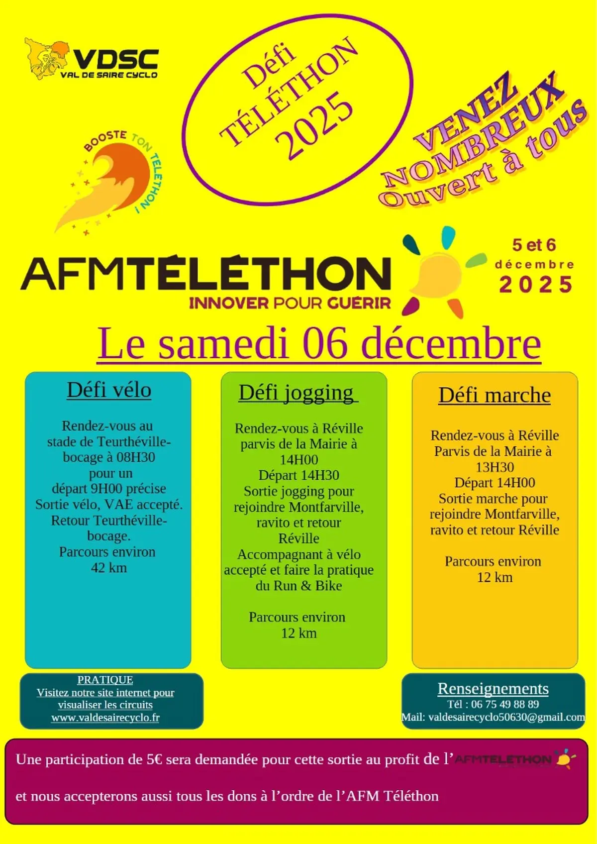 Défi Téléthon 2025