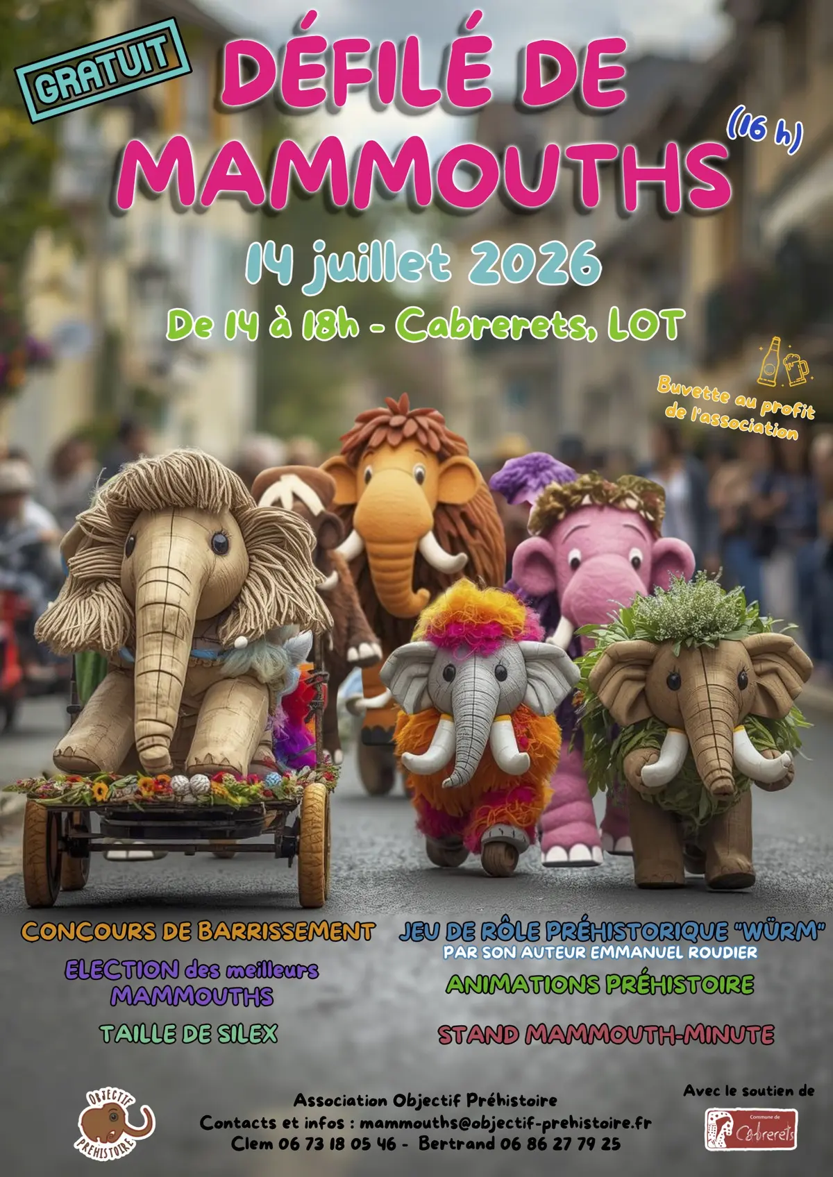 Défilé de Mammouths