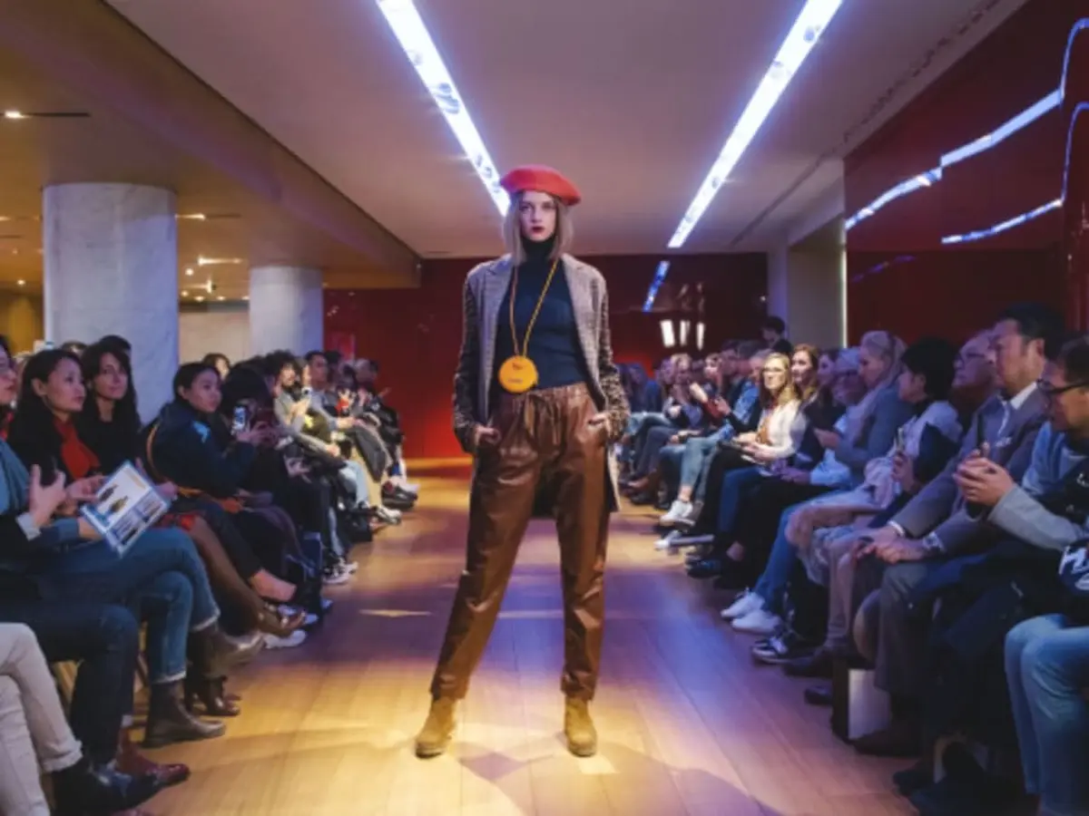 Défilé de Mode aux Galeries Lafayette Paris 9ème