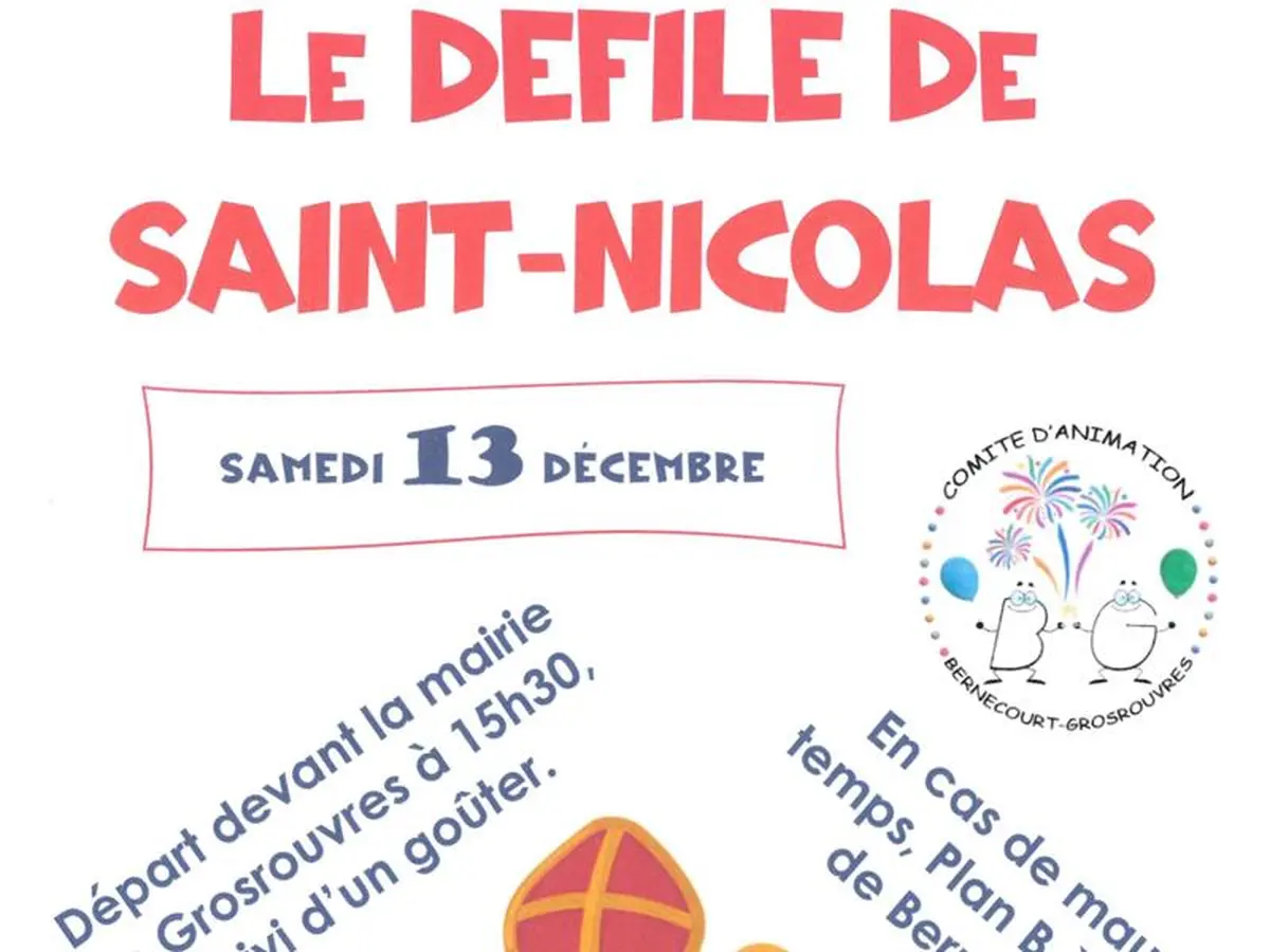 Défilé de Saint-Nicolas - Grosrouvres