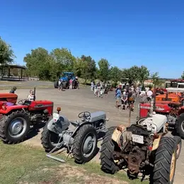 Défilé de vieux tracteurs