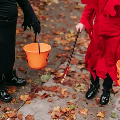 Défilé des enfants pour Halloween