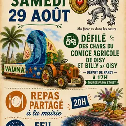 Défilé du char du Comice Agricole !