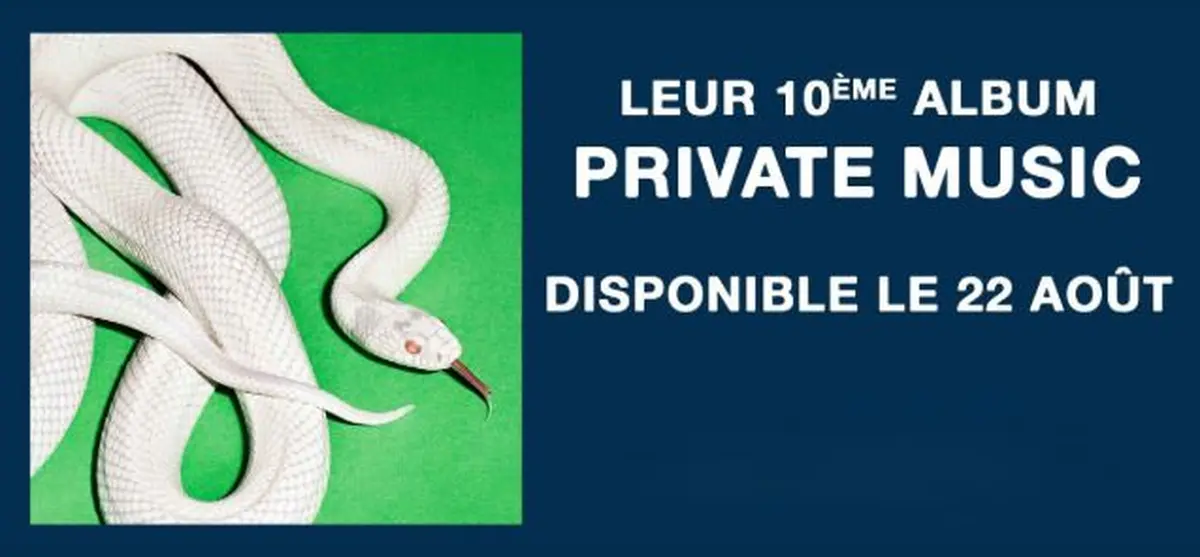 Le nouvel album du groupe, annoncé pour le 22 août 2025