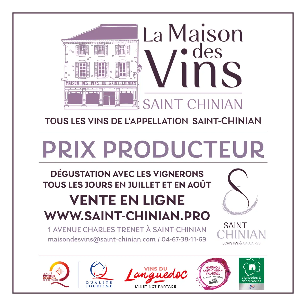 Dégustation à La Maison Des Vins : Un Jour Un Vigneron