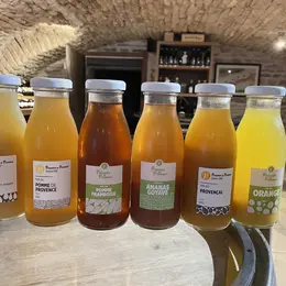 Dégustation autour des jus, 100% fruits