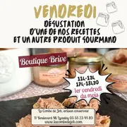 Dégustation d'une recette et un autre produit gourmand (La Combre de Job)