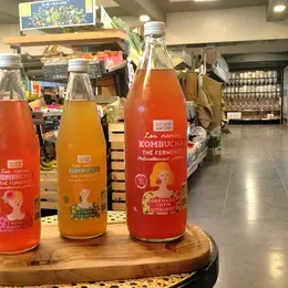 Dégustation de kombucha et kéfir