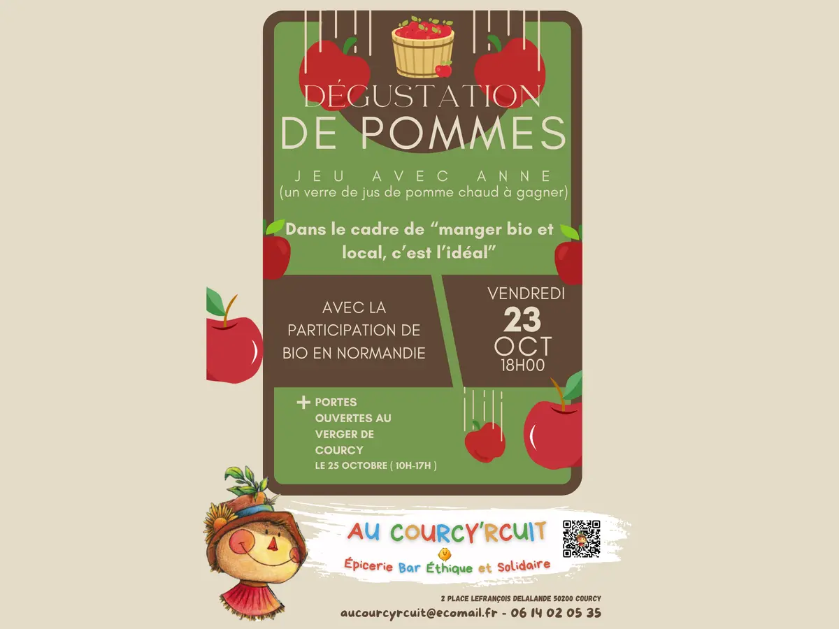 Dégustation de pommes