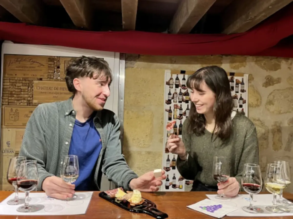 Dégustation de vins blancs de Bordeaux & accords fromages (33)