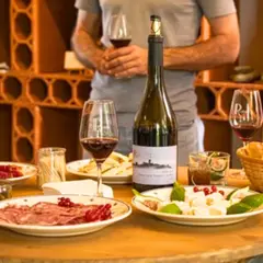 Dégustation de vins et d'un mâchon au Domaine JP Rivière (69)