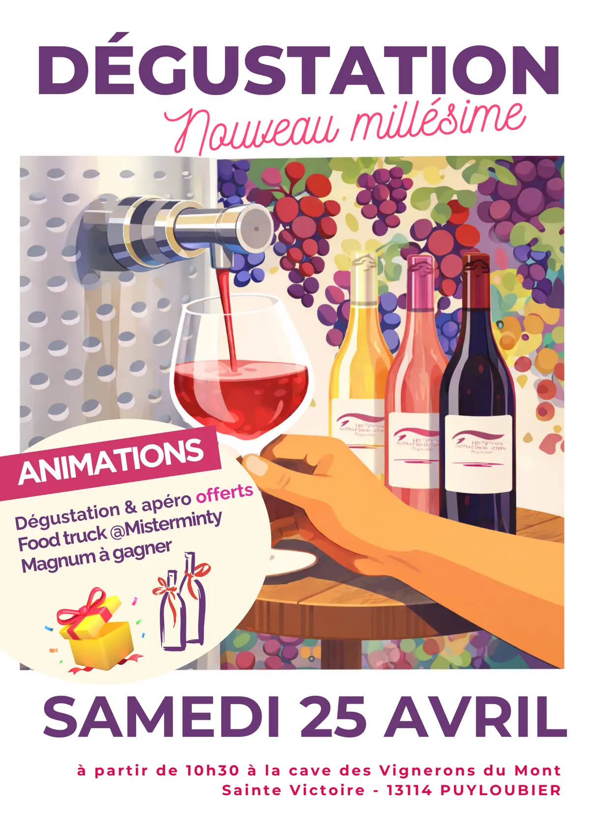 Dégustation du Nouveau Millésime 2025