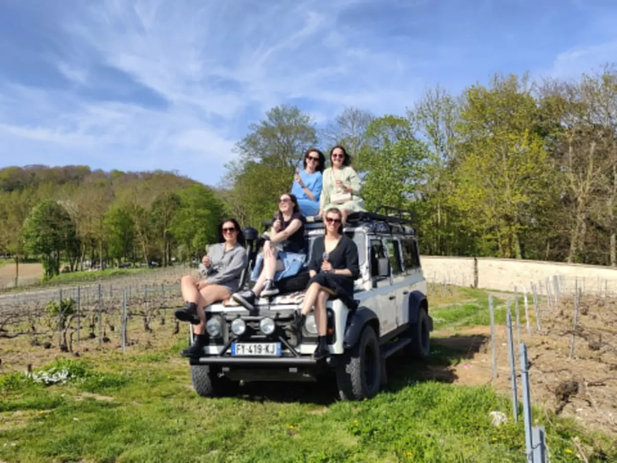 Dégustation et balade aux cimes des vignes en Champagne (51)