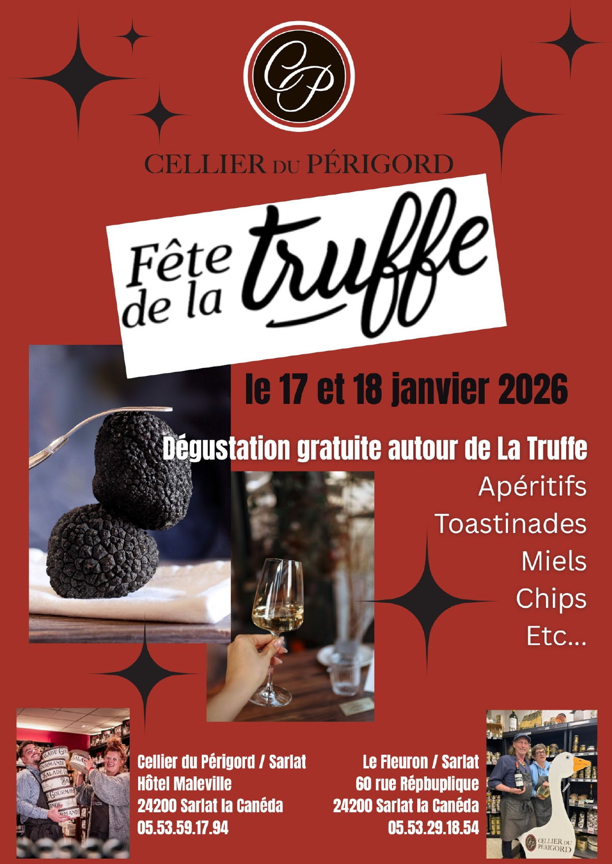 Dégustation et découverte de produits autour de la Truffe