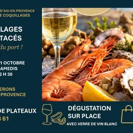 Dégustation vin et coquillage