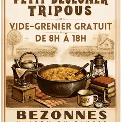 Déjeuner aux tripoux et vide grenier à Bezonnes