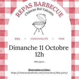 Déjeuner Barbecue à Rol Valentin