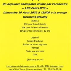 Déjeuner Champêtre